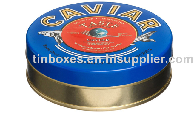 250g Caviar Tin Box