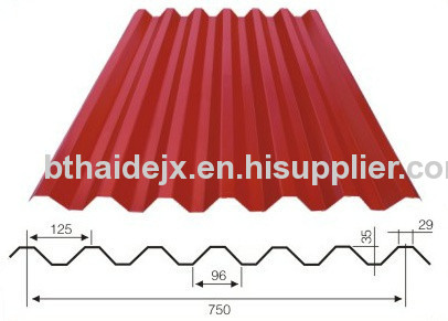 Type-750 roll forming machine