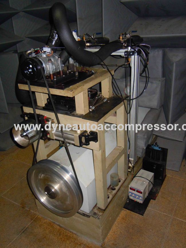 Auto air conditioner compressor manufacture dyne with two charging parts 5h11 sanden