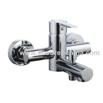 New Wall Mounted Exposed Bath Shower Faucet with Shower Kit
