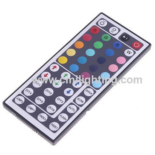 72W 12V 6A 44Key IR Remote Controller For RGB 5050 3528 LED Strips