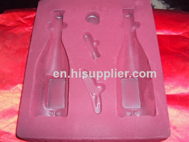 plastic flocking package for different products