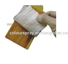 Heat transfer powder coating