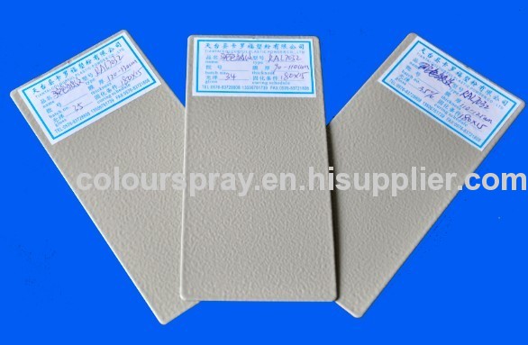 Wrinkle texture powder coating