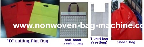 automatic non woven bag making machine China