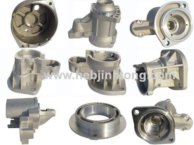 engineering machinery auto starter housing die casting parts