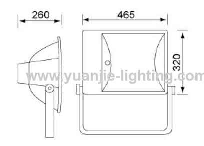 Long Service Life 400w ip65 floodlight