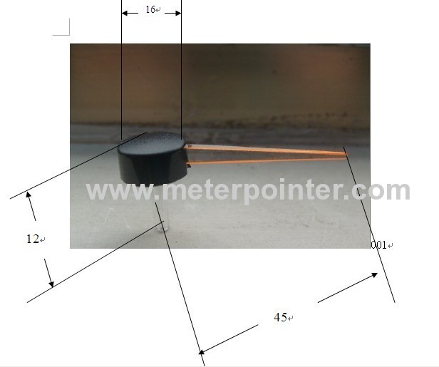 speedometer cross coil motor needle