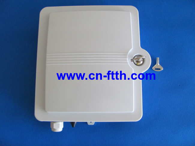 12 Core Outdoor Fiber Optic Terminal box with lock