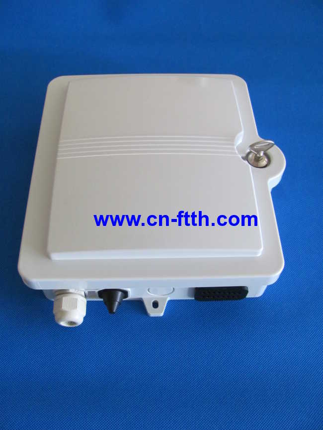 12 Core Outdoor Fiber Optic Terminal box with lock