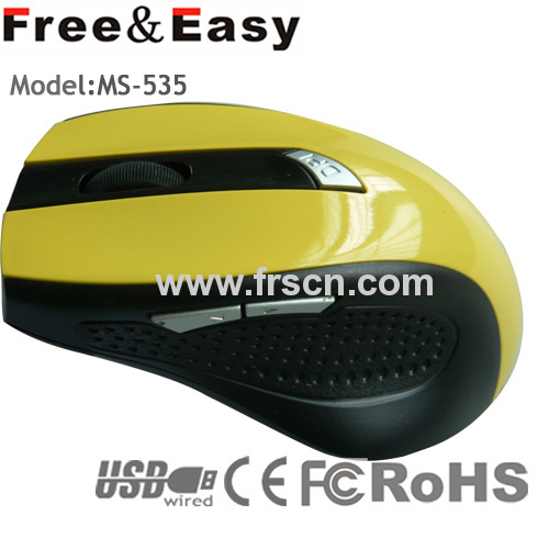 High CPI resolution optical 5key computer mouse gaming