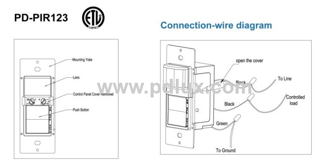 Infrared Motion Sensor PD PIR123