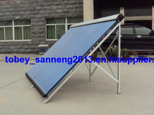 CE certificate Split pressurized evacuated tube with heat pipe Solar collector ( made in China )