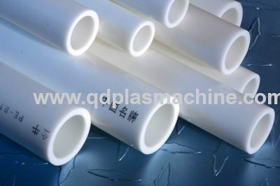 PE PP plastic pipe extrusion production line 