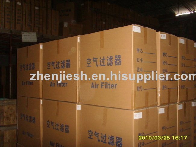 Mini-pleat HEPA filter for cleaning equipments