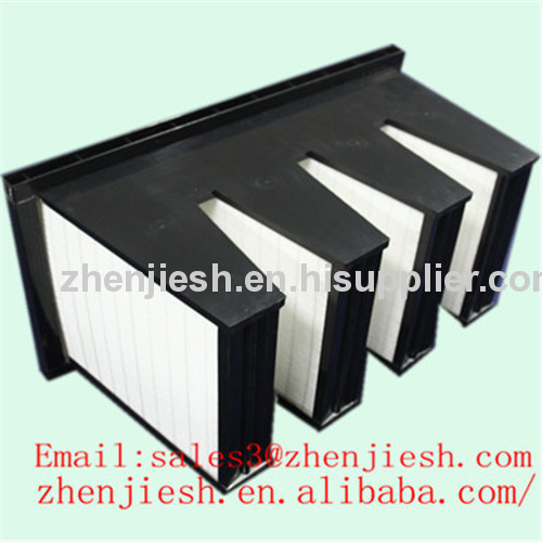 V-bank combined HEPA Air Filter