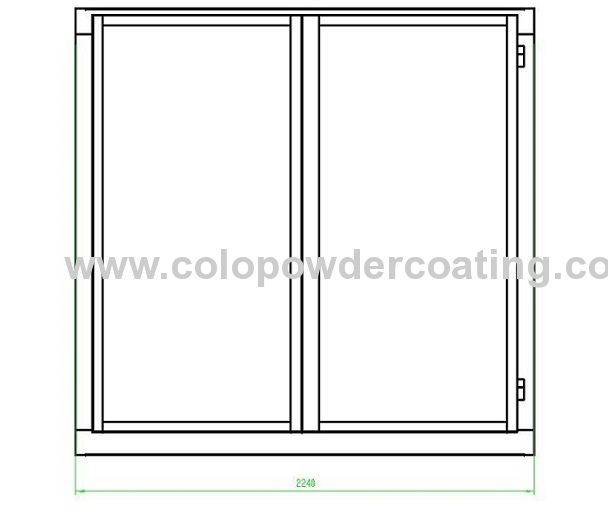  Gas Powder Coating Oven For Printed Circuit Board , Helmet