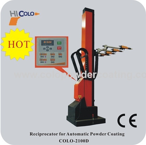 Automatic electrostatic powder coating applicator