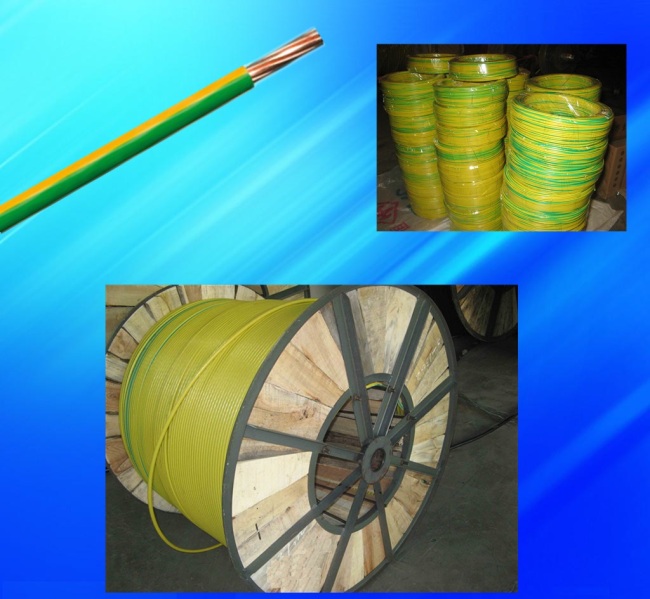 High quality aluminum conductor PVC insulated wire