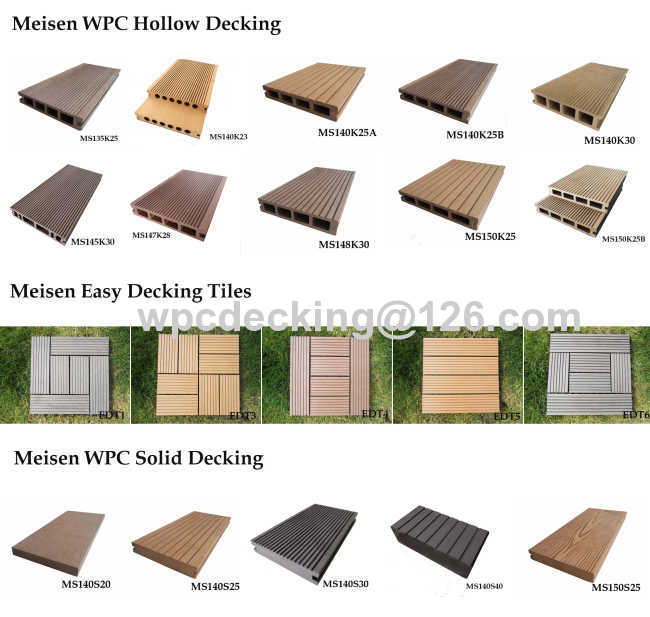 wood plastic outdoor flooring