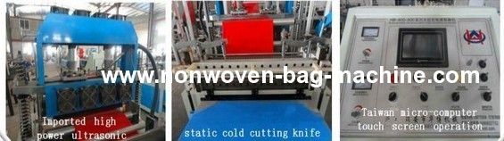 Non-woven box bag making machinery in china