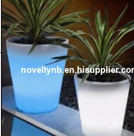 solar led flower pot light