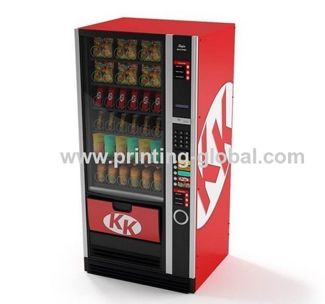 Thermal transfer film for vending machine/Heat transfer market products