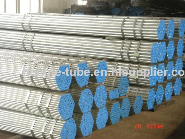 BS1387 Cold RolledPre-galvanized steel pipe/tube