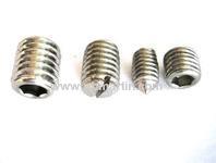 set screw and stainless steel fasteners