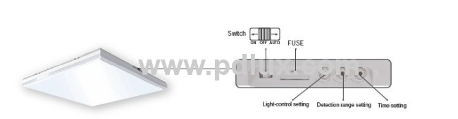 Microwave Sensor Lamp PD-LED2001