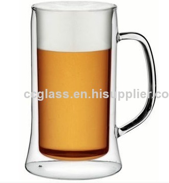 Insulated Double Wall Beer Glass 370ml