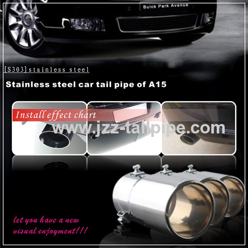 Buick Park Avenue stainless steel automobile tail pipe cover