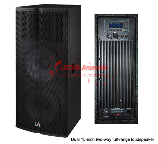 Dual 15PA MP3 USB Loudspeaker SLT-215A