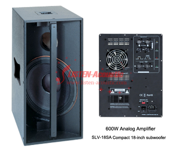 18Subwoofer 2.1 EV Speaker Box SLV-182SA