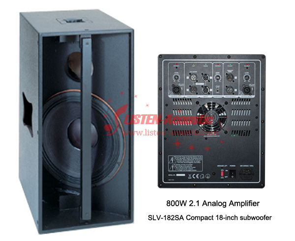 18Subwoofer 2.1 EV Speaker Box SLV-182SA