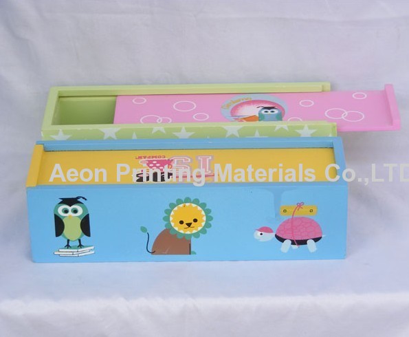 Hot stamping film for wood/wooden pencil box/wooden products