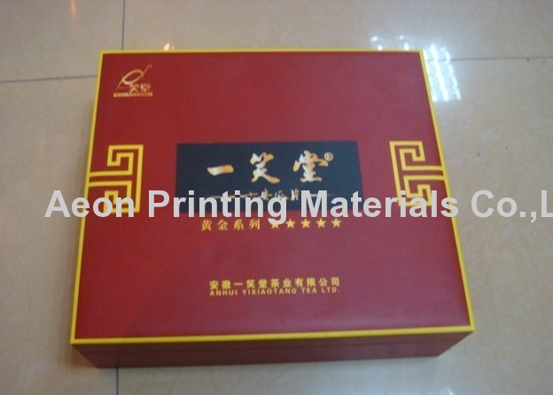 Hot stamping film for wood/wooden packing box