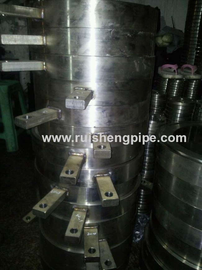 ASME B16.9 pipe fittings flanges ,spade flange Chinesemanufacturer.