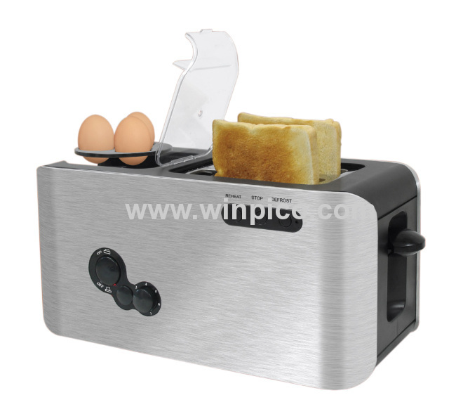 2 slice toaster + egg boiler