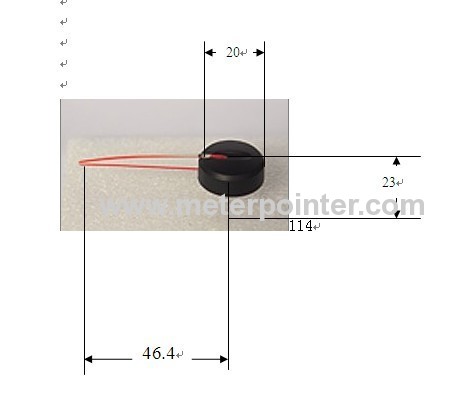 General speedometer needle pointer