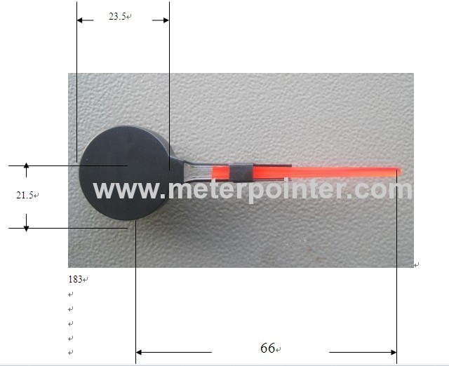 The automobile illuminated pointer