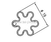 Precious metal oxide catalyst on an expanded titanium mesh substrate