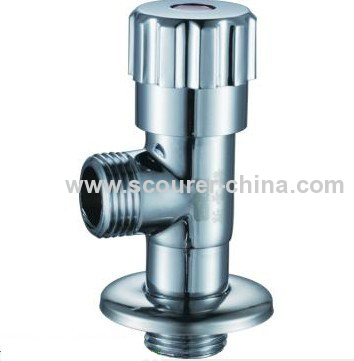 Brass Angle Valve with 59% brass body,chrome plated finished