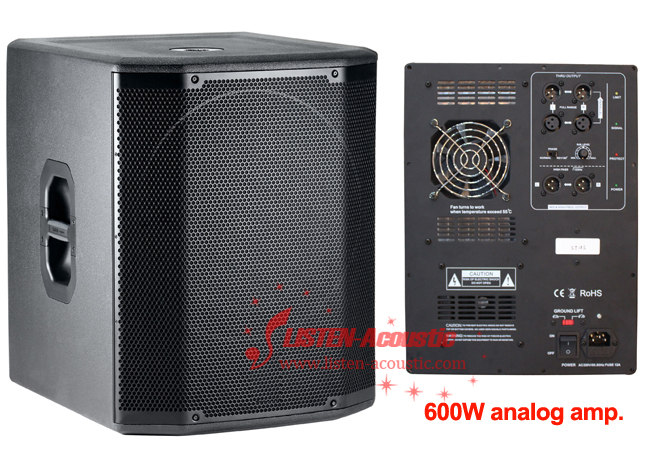 China Powered 18Subwoofer Speaker Box SJR-18S