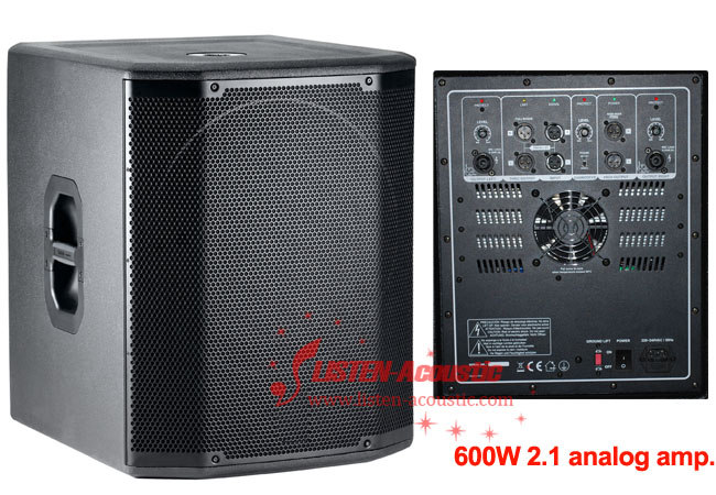 China Powered 18Subwoofer Speaker Box SJR-18S