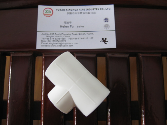 PPR plumbing material PPR Equal Tee from China