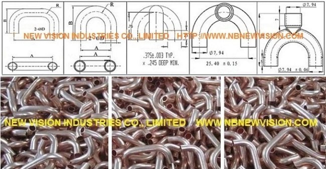 Copper C Bend for Evaporator