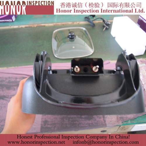 Electric Frypan quality inspection