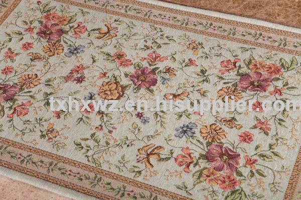 Indoor carpet woven carpetschenille jacquard carpet 