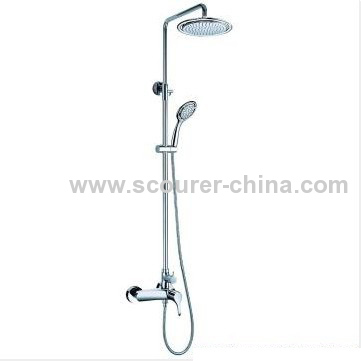 New Wall Mounted Exposed Shower Faucet with Shower Kit